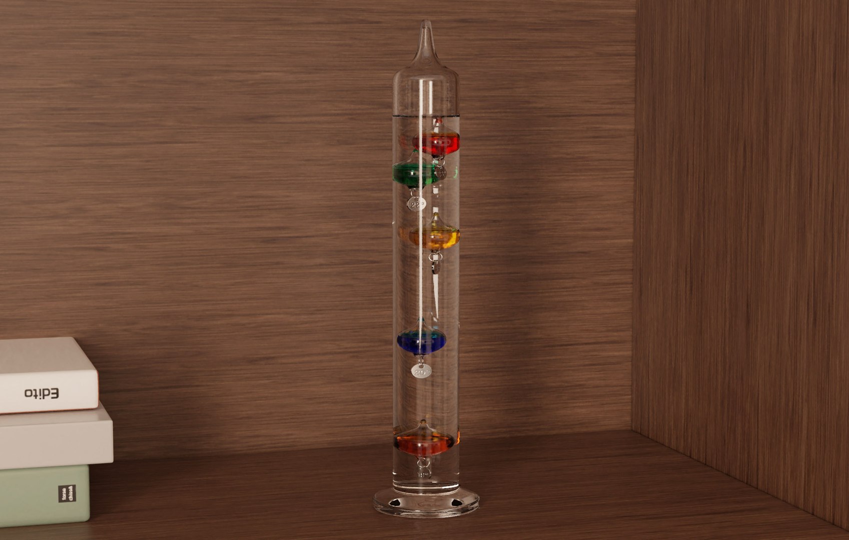 Galilean Thermometer Indoor 3D Model TurboSquid 1406070