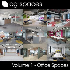 3D model cg spaces volume scenes