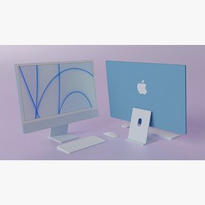 iMac 24-inch 2021 Blue