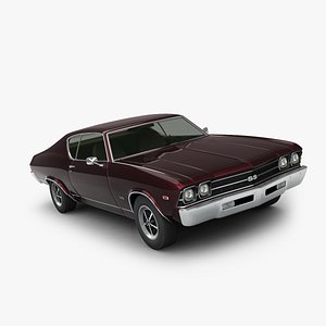 3d chevrolet chevelle 19 model