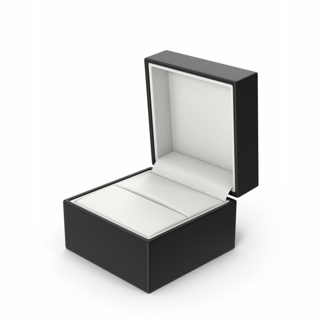 Black Ring Box 3D Model TurboSquid 2097238
