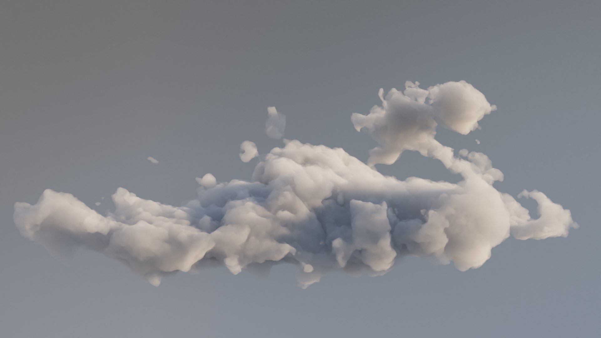 3D Cloud Polygon Blender 18 - TurboSquid 1898052