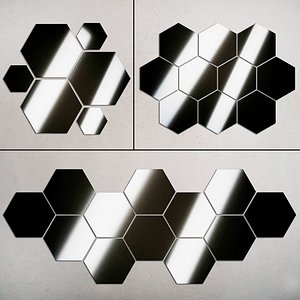 mirrors set 12 3D model