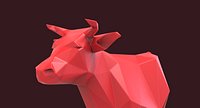 cow lowpoly