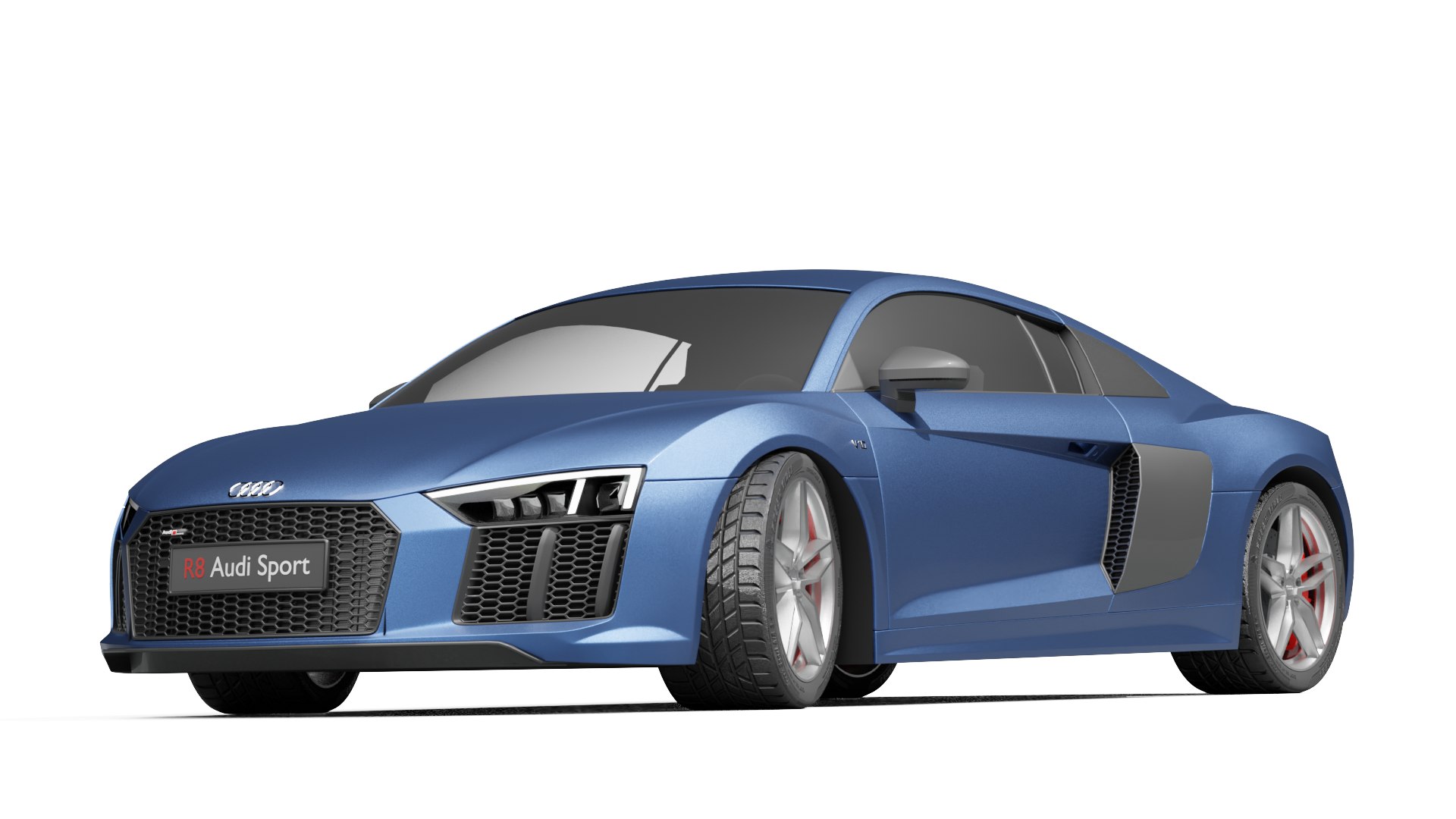 3D Model Audi R8 V10 - TurboSquid 2090771