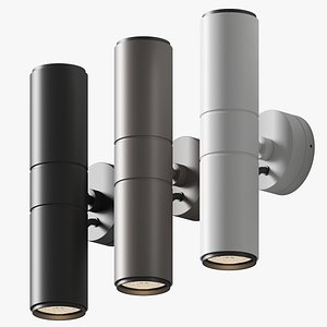 Focus Line Wall Double - Insolit 3D model