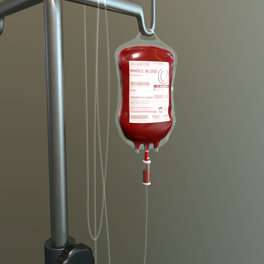 Iv Blood Bag Pole Max