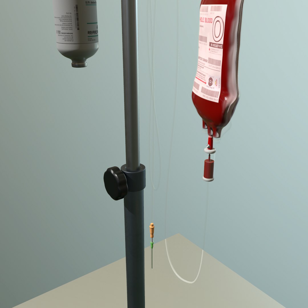 Iv Blood Bag Pole Max