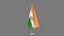 Drapeau de bureau indien