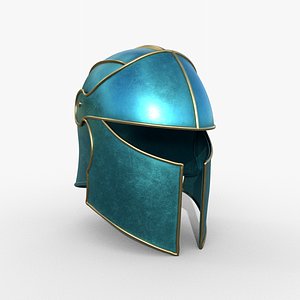 Fantasy Knight Helmet 3D