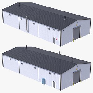 Industrial Building 7 model