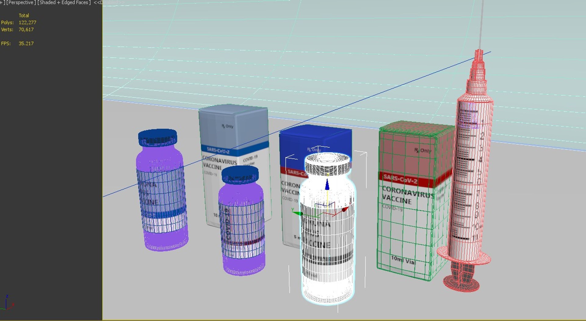 Covid-19 Vaccine Coronavirus 3D Model - TurboSquid 1611518