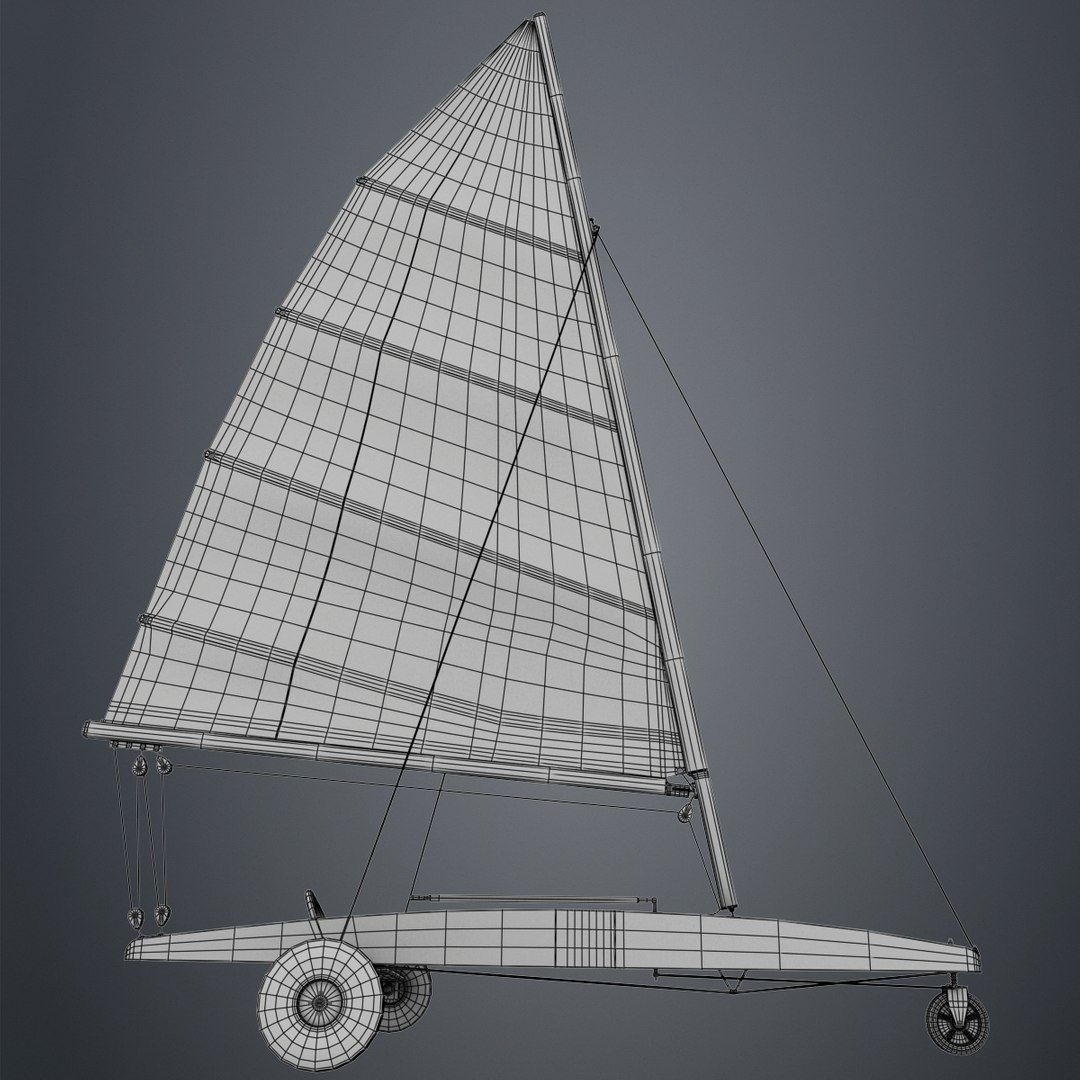 Sand Yacht 3D - TurboSquid 1191839