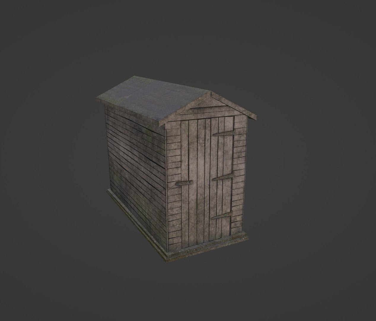 3D Shed Low Poly Game Ready Asset - TurboSquid 2213463