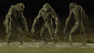 3D Swamp Thing