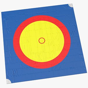 Olympic Wrestling Mat 3D model