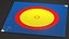 Olympic Wrestling Mat 3D model
