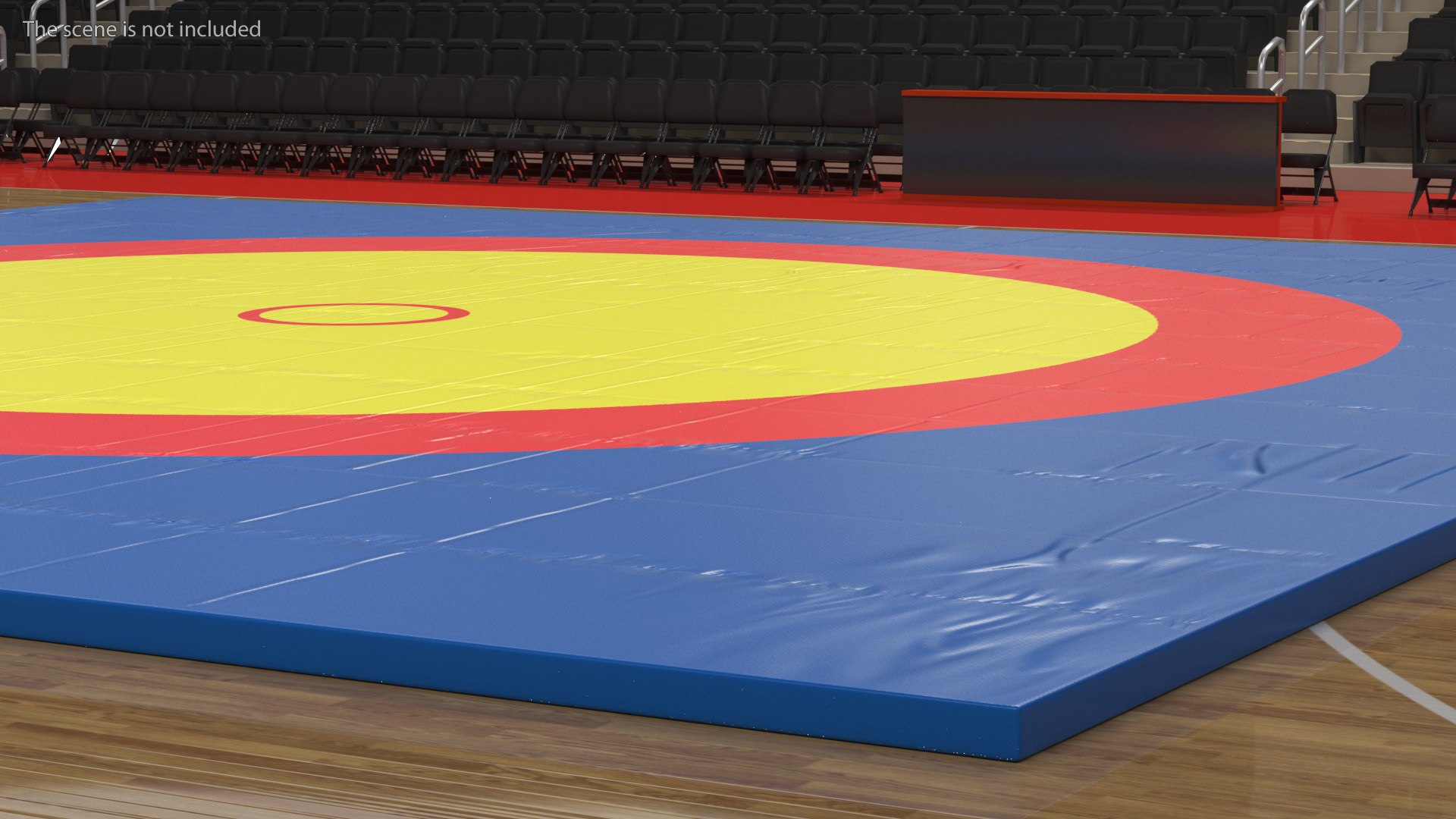Olympic Wrestling Mat 3D Model TurboSquid 1984111
