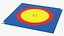 Olympic Wrestling Mat 3D model