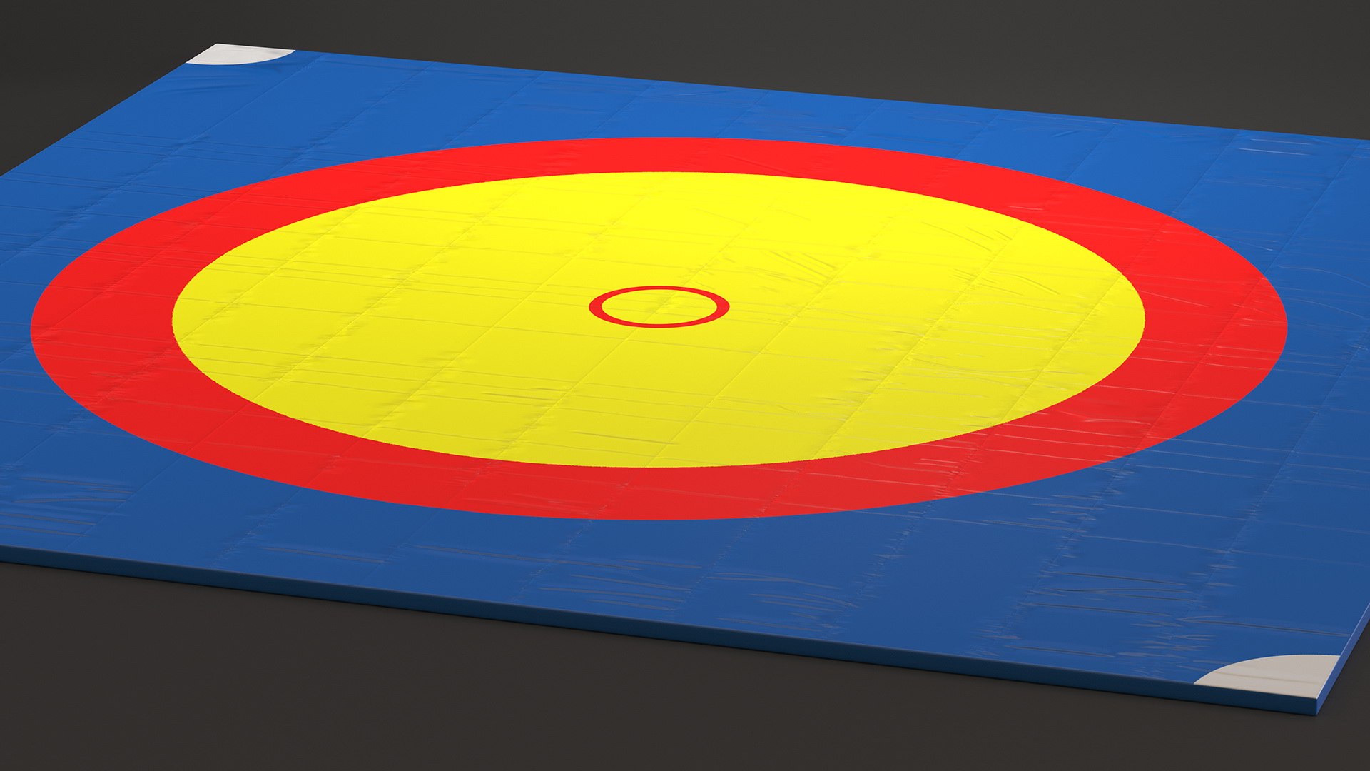 Olympic Wrestling Mat 3D Model TurboSquid 1984111
