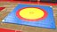 Olympic Wrestling Mat 3D model
