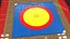 Olympic Wrestling Mat 3D model
