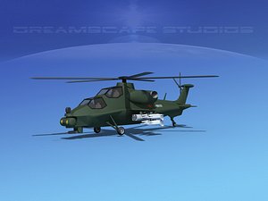 Changhe WZ-10 Attack Helicopter V00