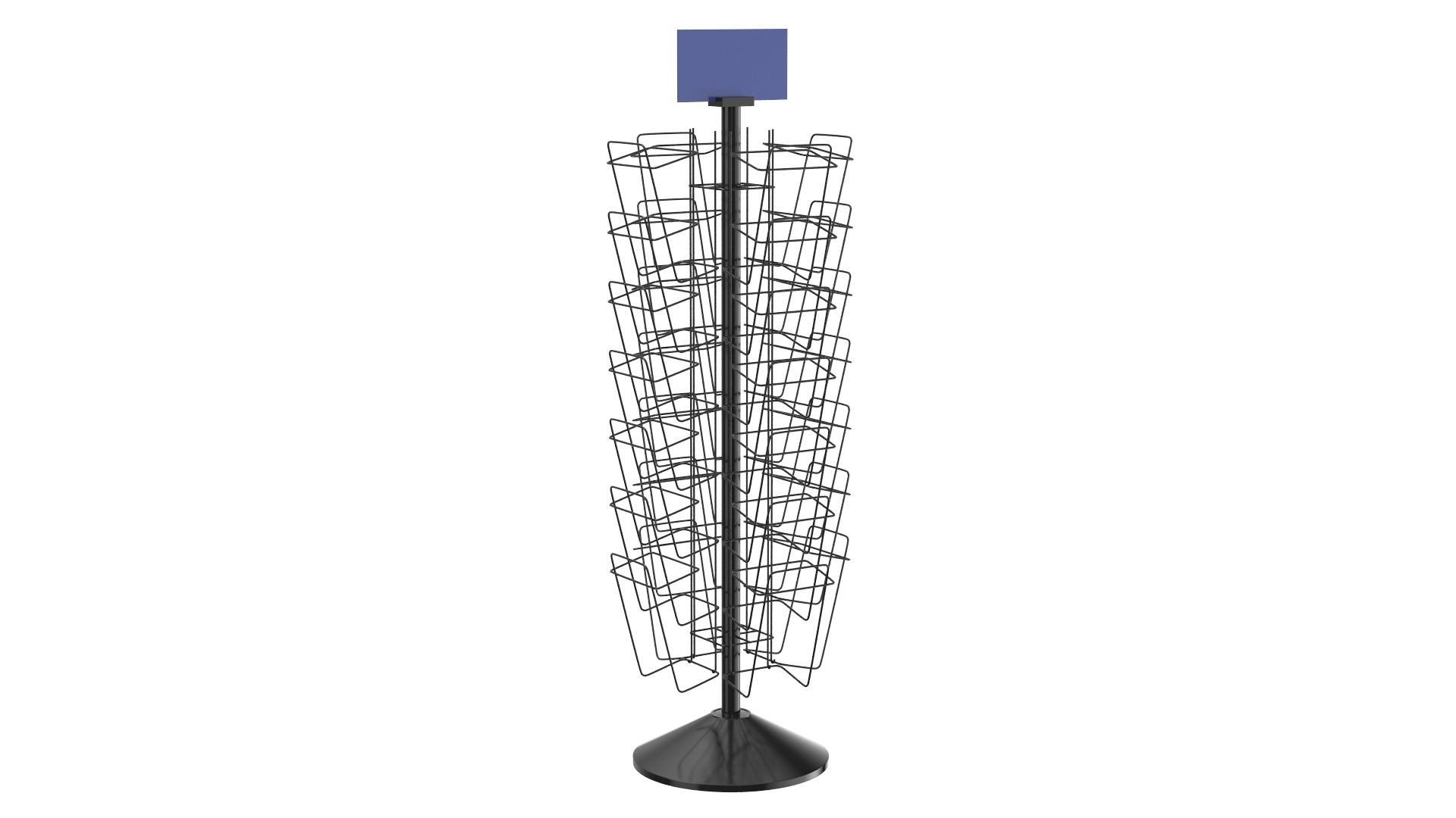 Three Detailed Magazine Rack 3D model - TurboSquid 2130935