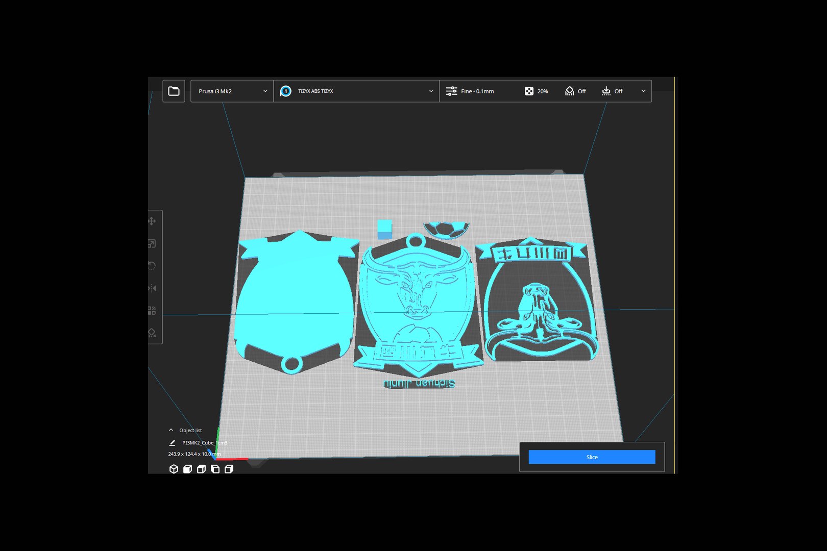 3D Model Sichuan Jiuniu Logo Shield Printable Keychan And Renderable ...