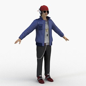 dj disc jockey 3D model