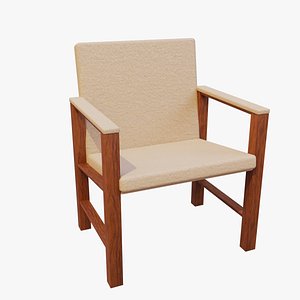 leather chair 3D model