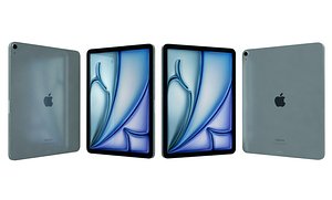 3D Apple iPad Air 13 2024 Blue
