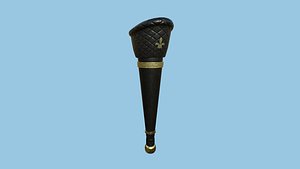Pirate Pegleg A6 - Black Gold - Character Design Fashion 3D model