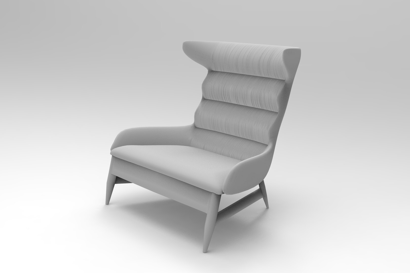 3D Beatrix Easy Chair Model TurboSquid 1730370