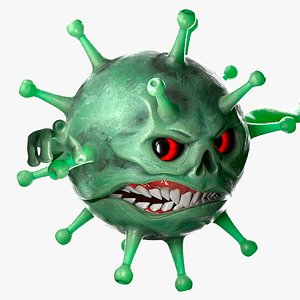corona virus 3D