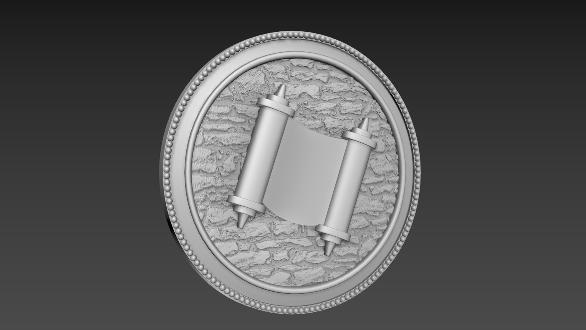 Torah Bas-Relief 3D Model - TurboSquid 2143429
