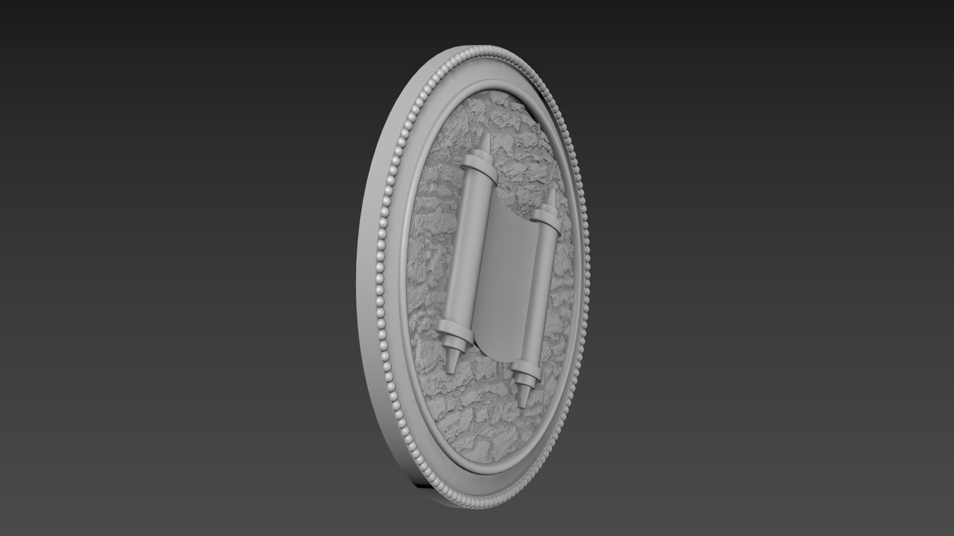 Torah Bas-Relief 3D Model - TurboSquid 2143429