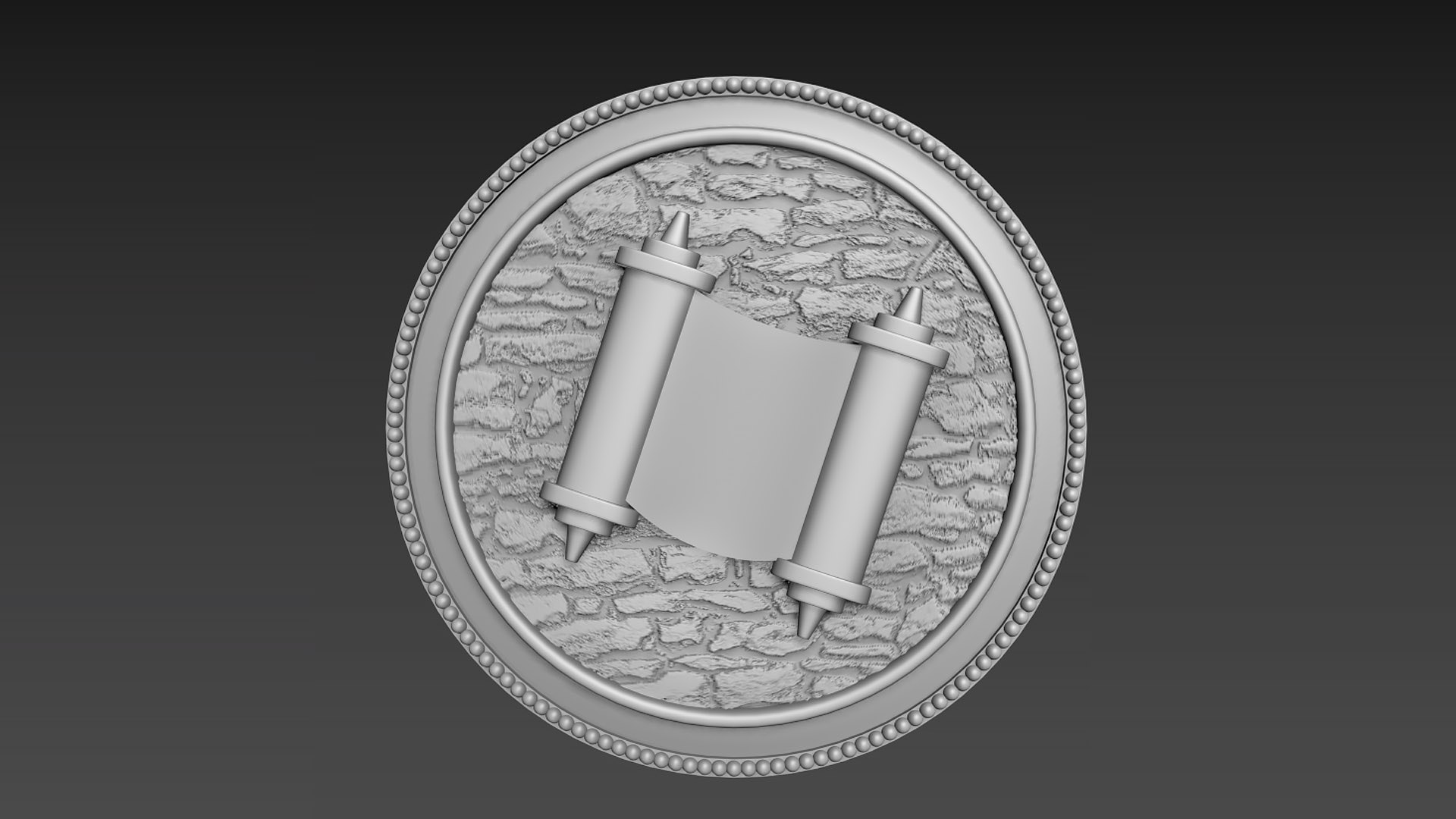 Torah Bas-Relief 3D Model - TurboSquid 2143429