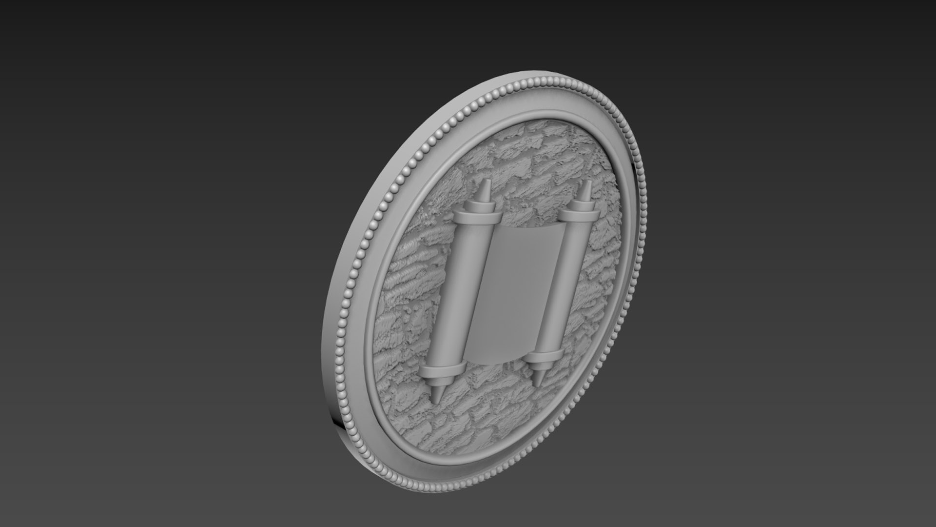 Torah Bas-Relief 3D Model - TurboSquid 2143429