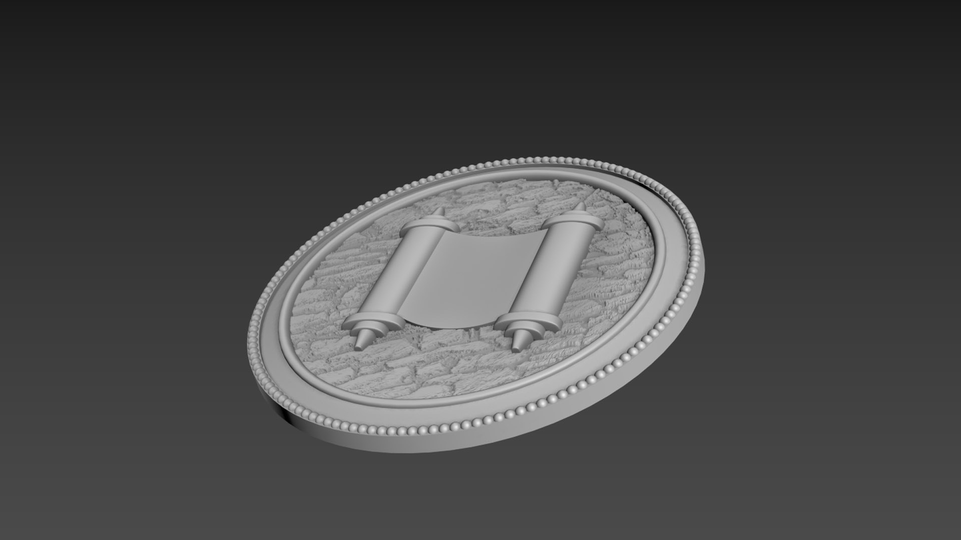 Torah Bas-Relief 3D Model - TurboSquid 2143429