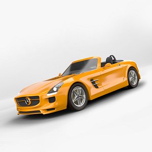 3D Mercedes AMG Convertible