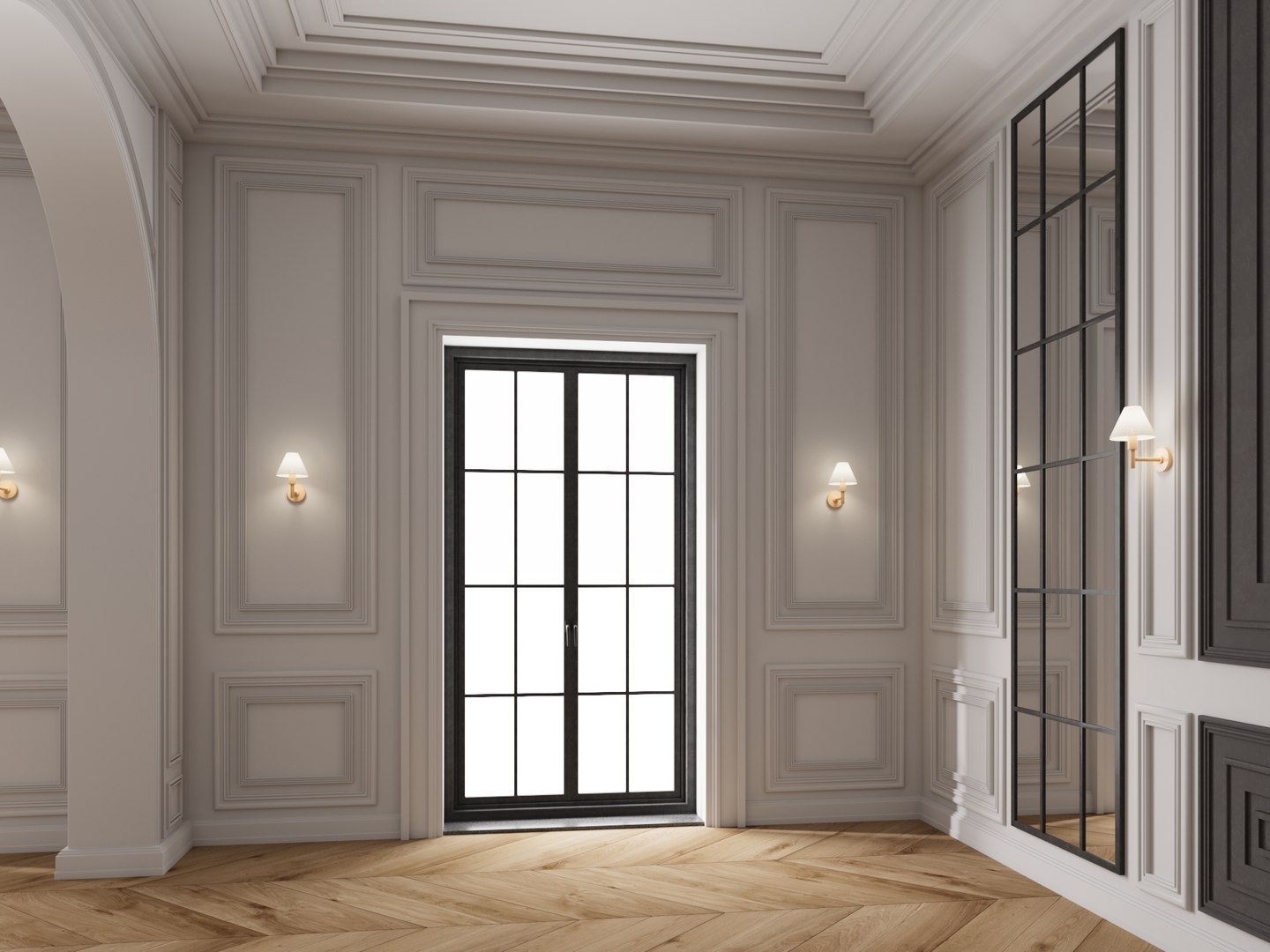 Loft Base Room Interior 4 Model - TurboSquid 2346638