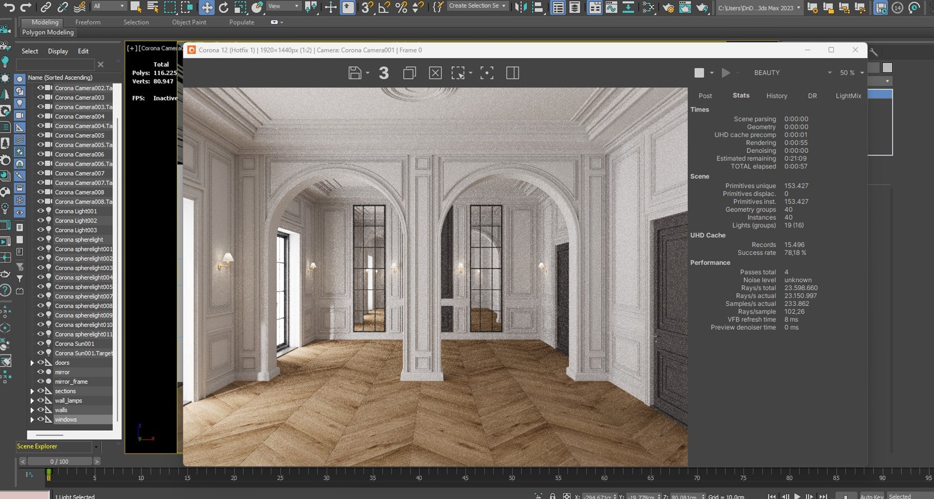Loft Base Room Interior 4 Model - TurboSquid 2346638