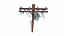 Countryside Electric Pole Low-poly PBR