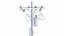 Countryside Electric Pole Low-poly PBR