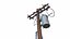 Countryside Electric Pole Low-poly PBR