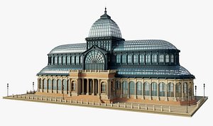 3D Glass Palace Madrid