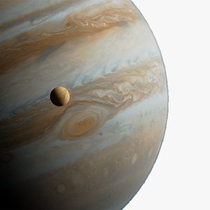 Jupiter Planet the Gaseous giant 3D model
