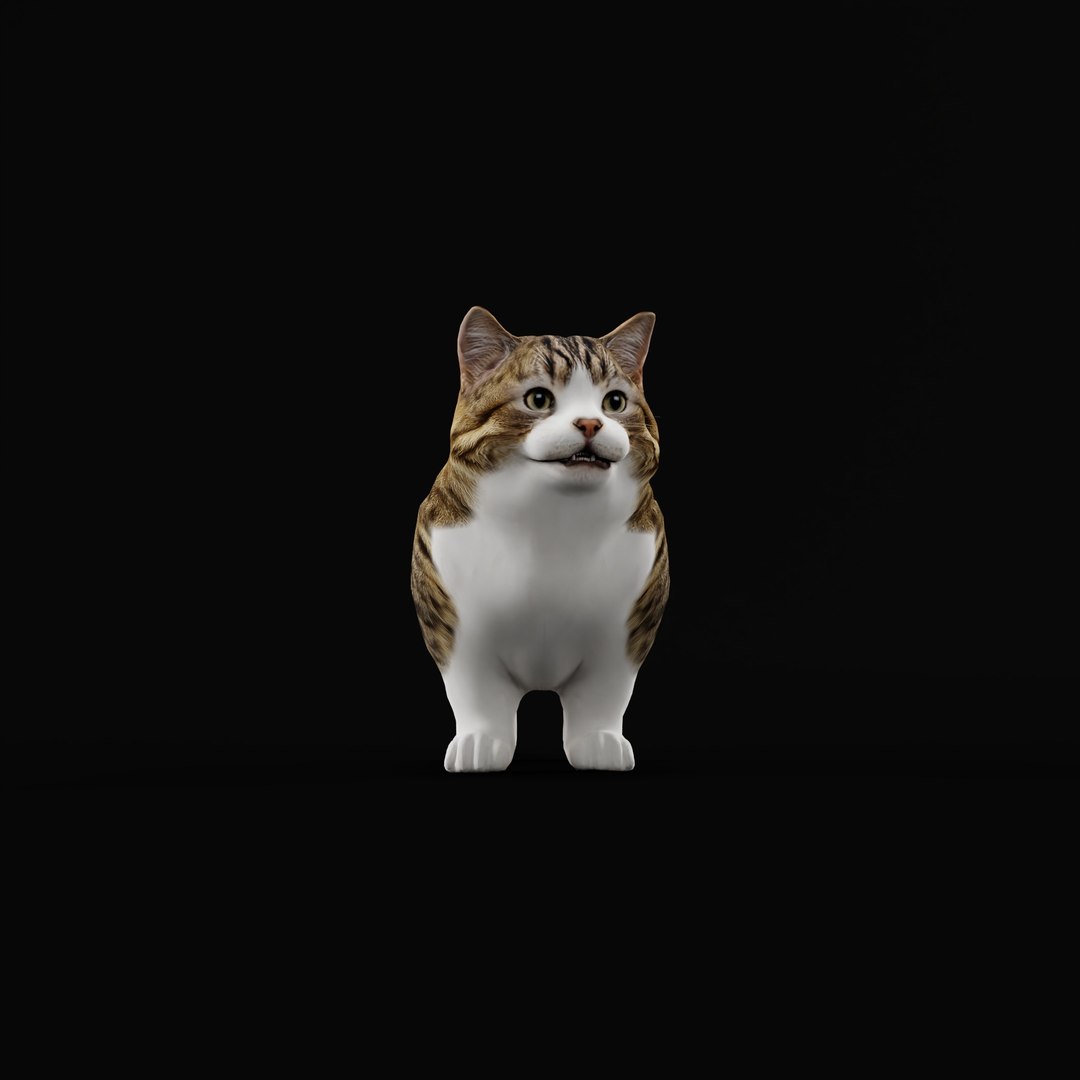Munchkin Cat 3D model https://p.turbosquid.com/ts-thumb/CE/uUlFLJ/kY/munchkin_cat_ao_0000/jpg/1791007842/1920x1080/fit_q87/9dc39744847259a0c8d893450225fd7143ad1787/munchkin_cat_ao_0000.jpg