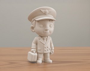 3D Pilot 3D Printable 3D print model model